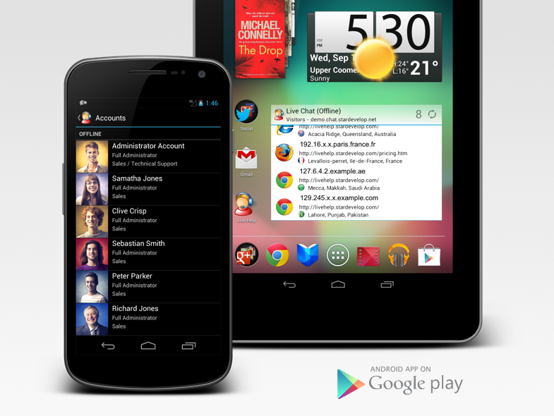 Chatstack Android App - Live Support Software, Live Chat ...