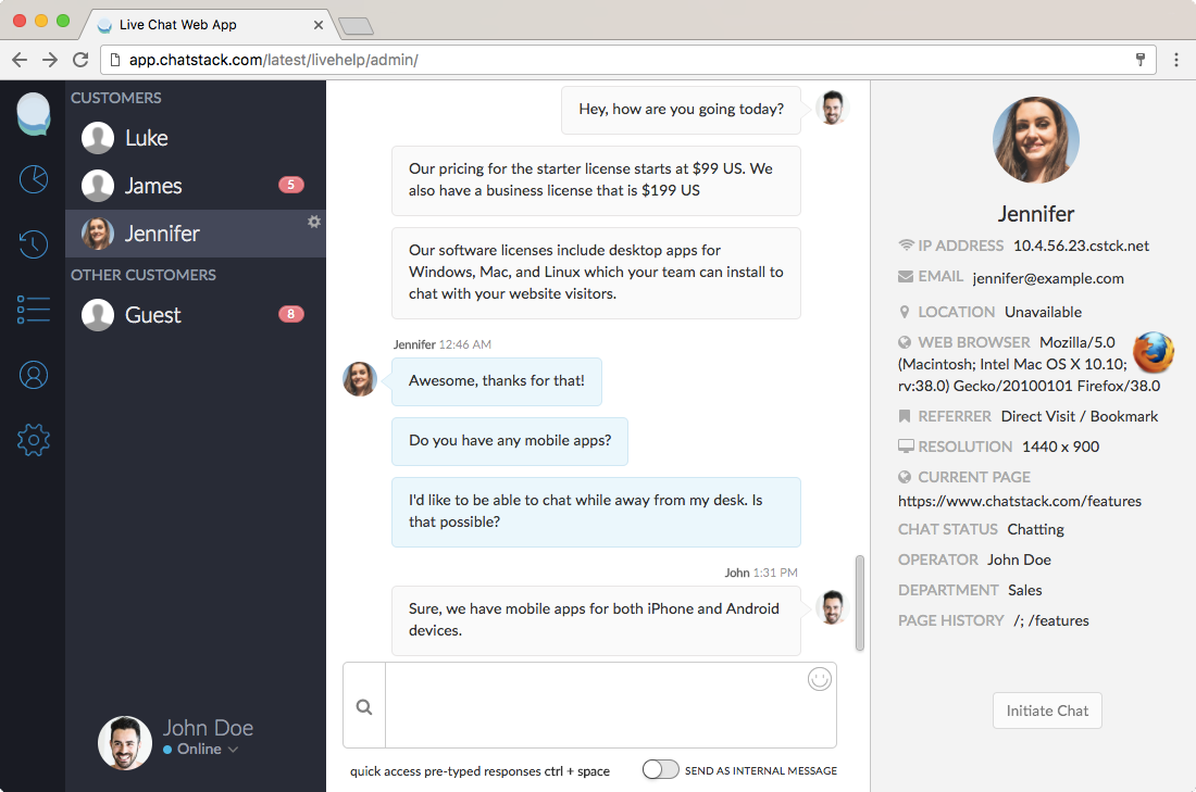 chat editor for mac